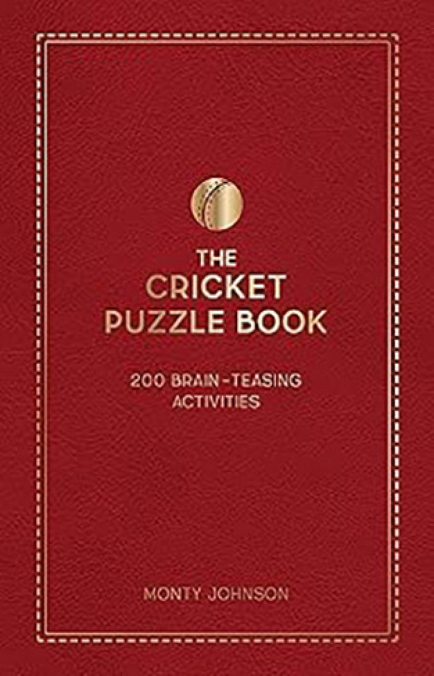 The Cricket Puzzle Book 200 BrainTeasing Puzzles Games and Trivia